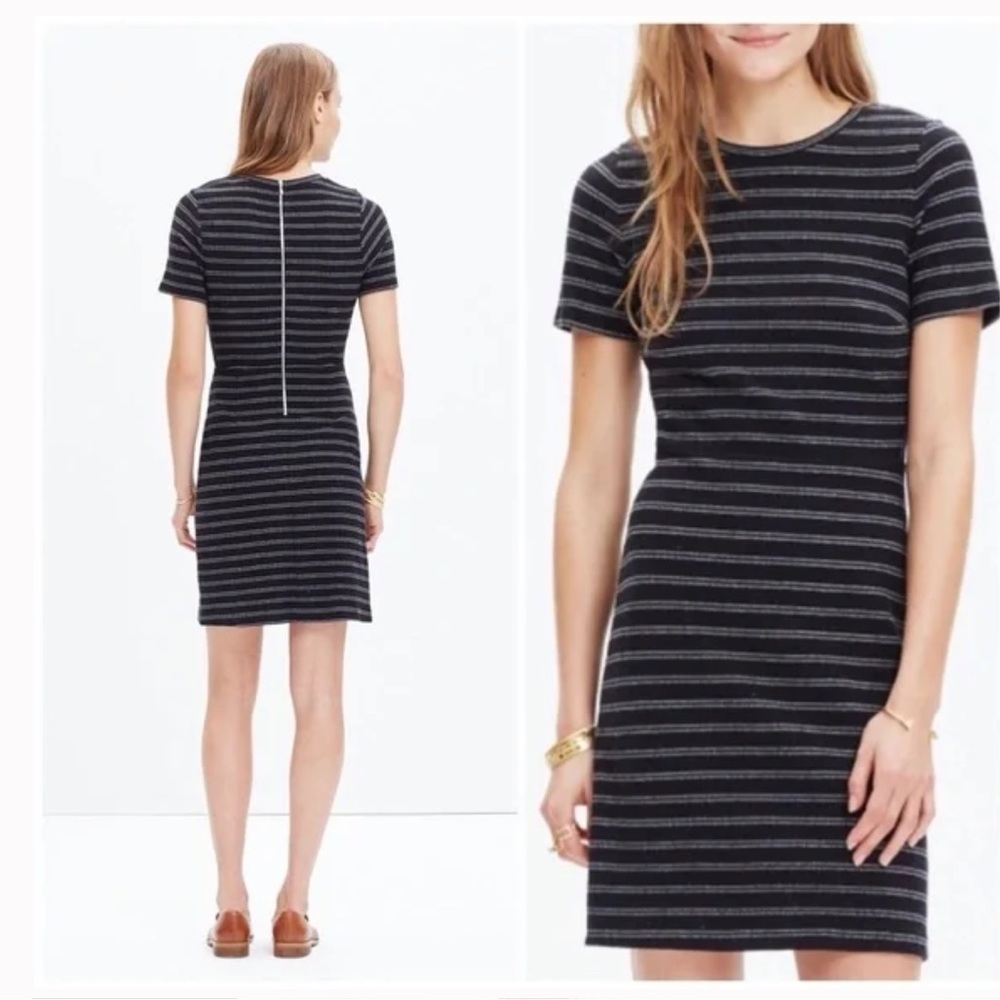 Madewell Striped Upstage Dress Size 0